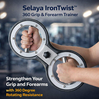 Selaya IronTwist™ 360 Grip & Forearm Trainer