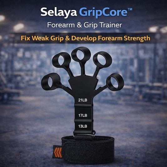 Selaya GripCore™ Forearm & Grip Trainer